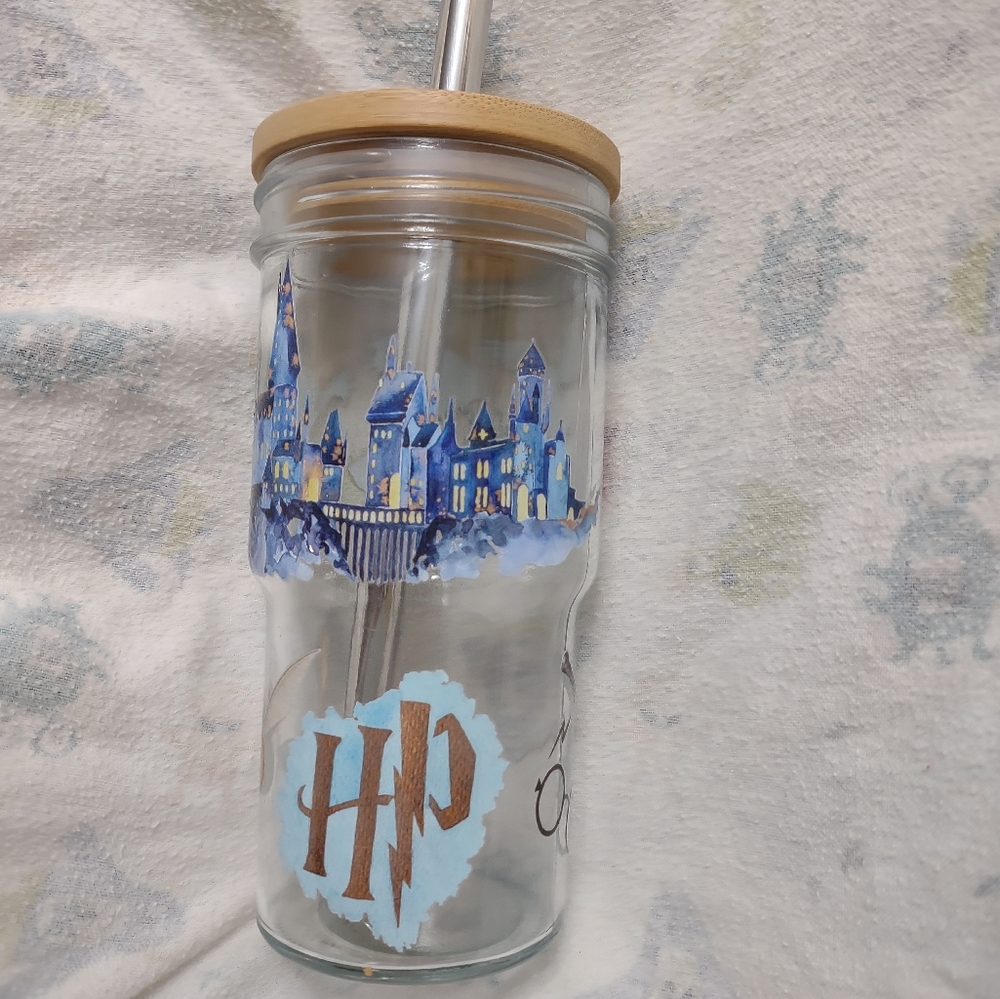 Harry Potter 22 oz glass tumbler - Picture 6 of 8